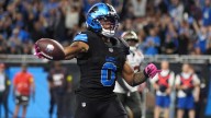 Gibbs posts career-high 218 yards and 2 TDs, Lions rout Buccaneers