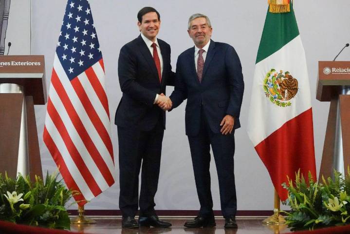 Juan Ramón de la Fuente, titular de SRE, se reunirá con secretario Marco Rubio en Washington