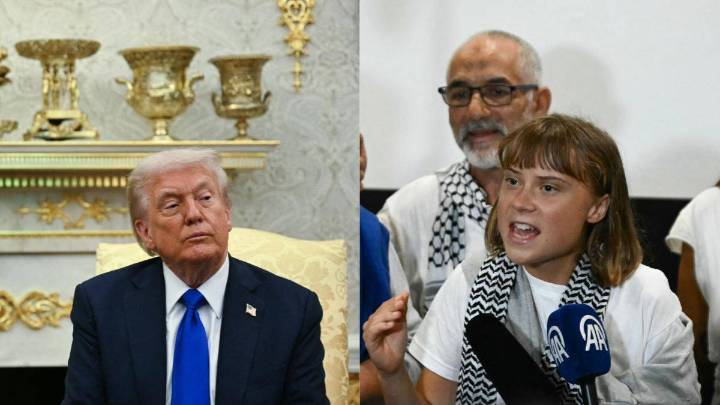 Trump desata polémica al llamar “alborotadora” y “loca” a Greta Thunberg; ya hubo respuesta de la activista