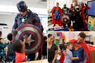 FDNY heroes don superhero costumes for sick, grieving children across NYC: ‘Seeing the children's smiles’