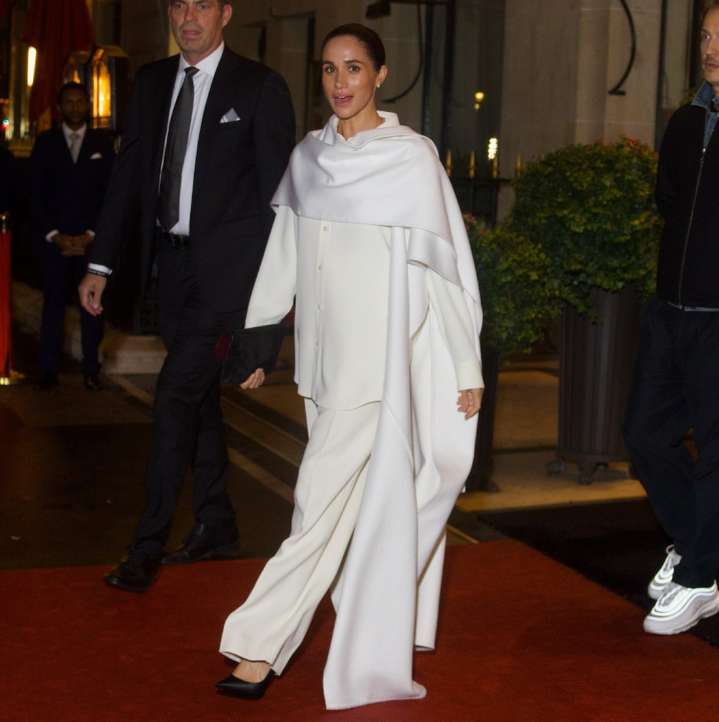 Cele|bitchy | Duchess Meghan stepped out for the Balenciaga show at Paris Fashion Week