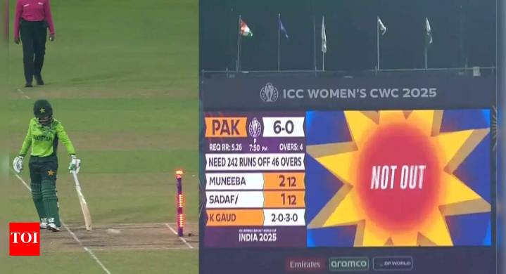 IND vs PAK: Run-out chaos! Why was Pakistan batter given out? Captain Fatima Sana argues with official