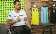 Gonzalo Germillac representará a Chubut en el nacional de pádel adaptado