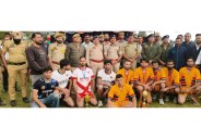 District Police Kishtwar holds Volleyball tourney