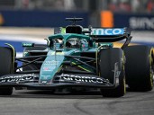 Alonso domina los primeros libres del GP de Singapur y supera a Leclerc y Verstappen