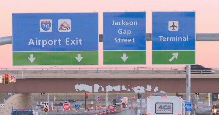 Construction underway near Denver International Airport for future rental car facility