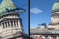 Un helicóptero sobre el Congreso desató versiones (y chicanas)