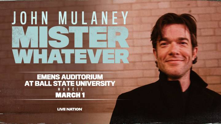 Comedian John Mulaney to perform at Ball State