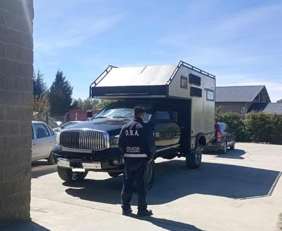 Detectan una camioneta con el número de motor adulterado durante una verificación en Bariloche