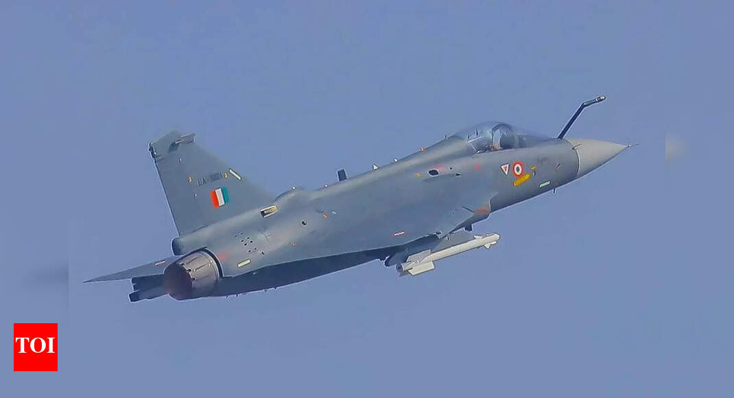 First Tejas-Mk1A from Nashik completes maiden flight; gets water cannon salute — Watch