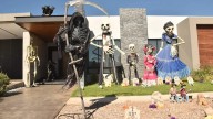 ¡Se ve hermoso! Sorprenden a vecinos decoraciones de Halloween en vivienda de Residencial Leones