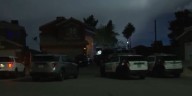 Several homes struck in east Las Vegas shooting, police say