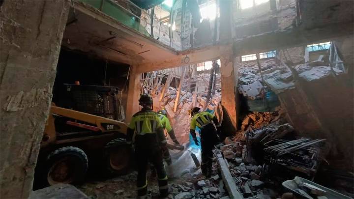 El derrumbe de un edificio en pleno centro de Madrid dejó cuatro muertos