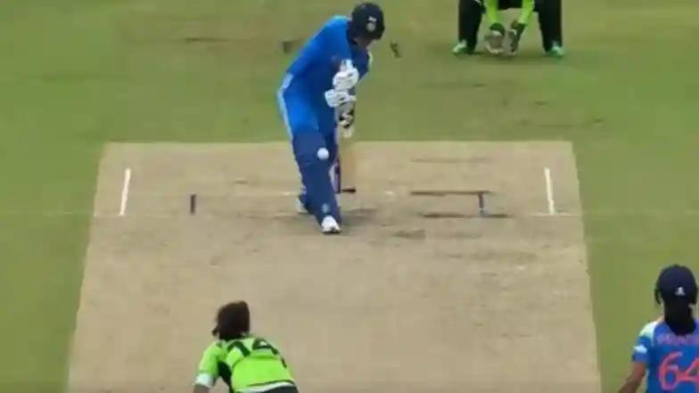 Cricket Smriti Mandhana Wicket Video: Watch Fatima Sana Trap Star India Women Batter LBW During IND