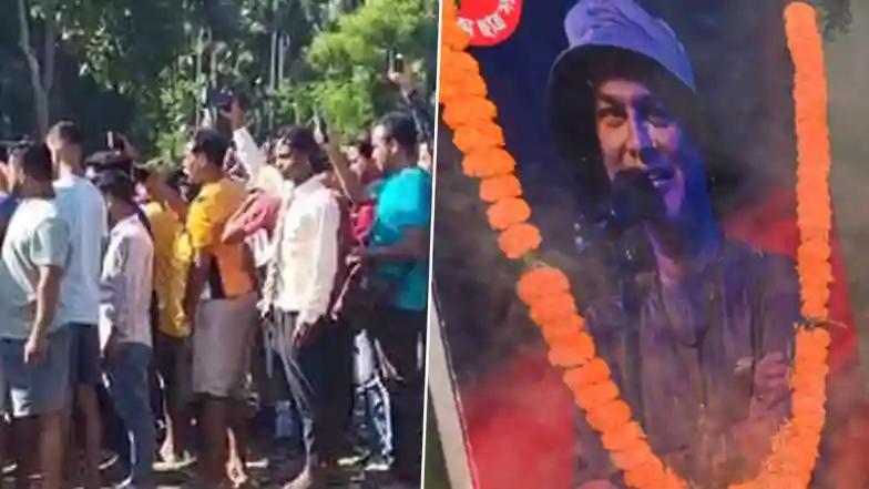 News Zubeen Garg Death Case: Violent Protests Erupt Near Baksa Jail in Assam, Stones Pelted on Vehicles Carrying Accused; Prohibitory Order Clamped