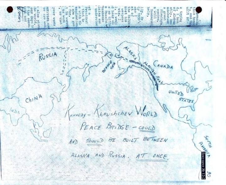 Asesor de Putin plantea construir un túnel que conecte a Rusia con Estados Unidos bajo el estrecho de Bering