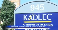 Kadlec honors breast cancer survivors with flag raising event