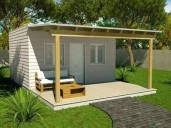La casa prefabricada de madera de cedro que es un boom mundial