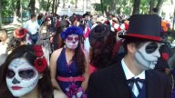Paseo de Catrinas Celaya 2025: un desfile lleno de color, tradición y alegría