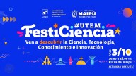 FestiCiencia UTEM 2025 trae presentación sobre dinosaurios en Chile, experimentos en vivo y música carnavalera