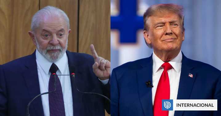 Lula mantiene conversación "amistosa" con Trump y pide eliminar las sanciones a Brasil