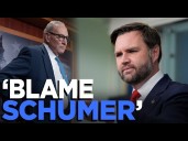 Trump Eyes MASS FIRINGS Amid Government Shutdown, Vance BLAMES Schumer