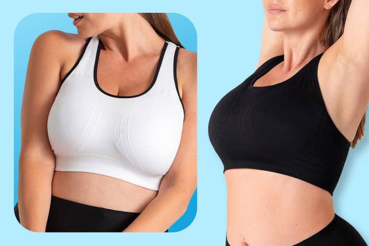 I’m a 38DD, and I Wear This Supportive $29 Sports Bras for Pilates