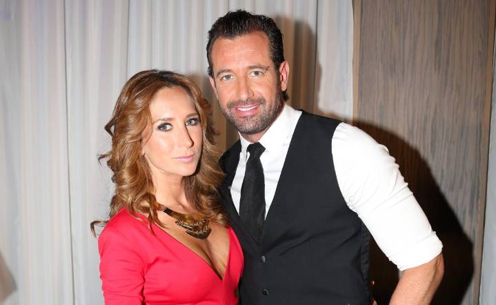Gabriel Soto y Geraldine Bazán se dejan ver muy juntitos en evento donde estuvo Irina Baeva