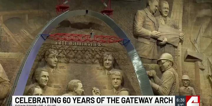 The Gateway Arch is open for its 60th anniversary despite
