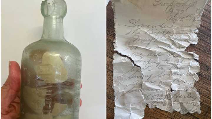 WWI Soldiers' Message in Bottle Found on Beach After 100+ Years Viral News