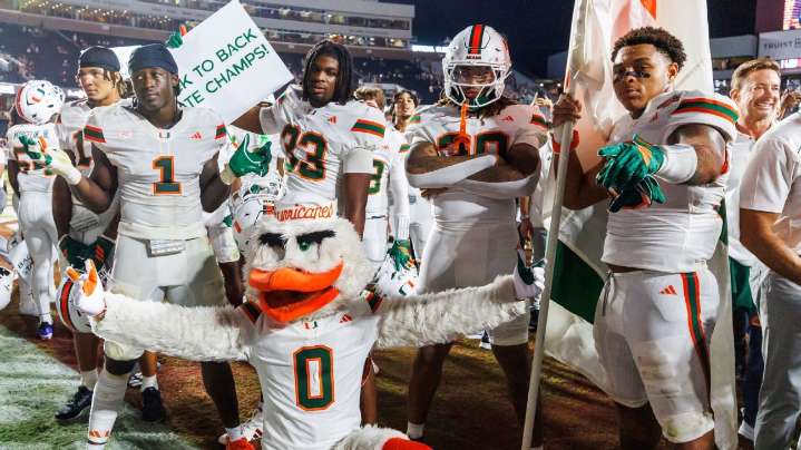No. 3 Miami Hurricanes proud to again be 'state champs'