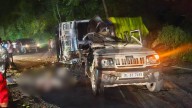Two killed, one injured as truck rams into Govt vehicle on NH
