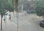 La alerta roja de la Aemet llega con Gandia paralizada por lluvias torrenciales con colegios y hospitales inundados