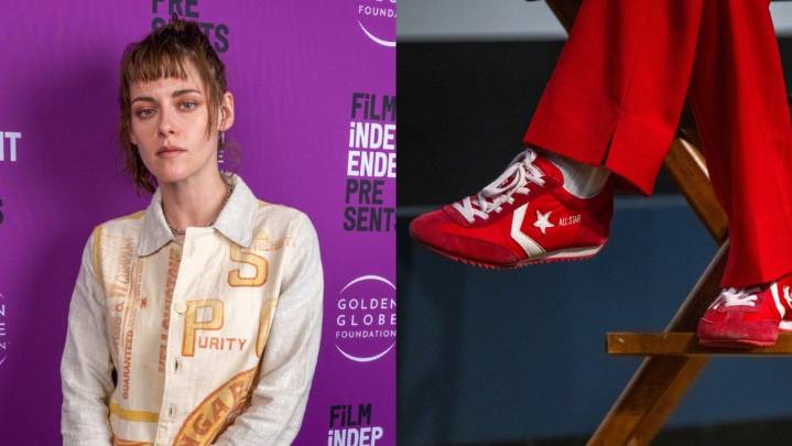 Kristen Stewart Shows Her Love of Vintage Sneakers in Converse Trainers