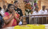 President Murmu offers prayers at Dwarkadhish, Somnath temples; to visit Sabrimala on Oct 22