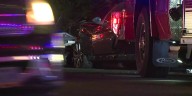 Crash blocks Sun Valley intersection