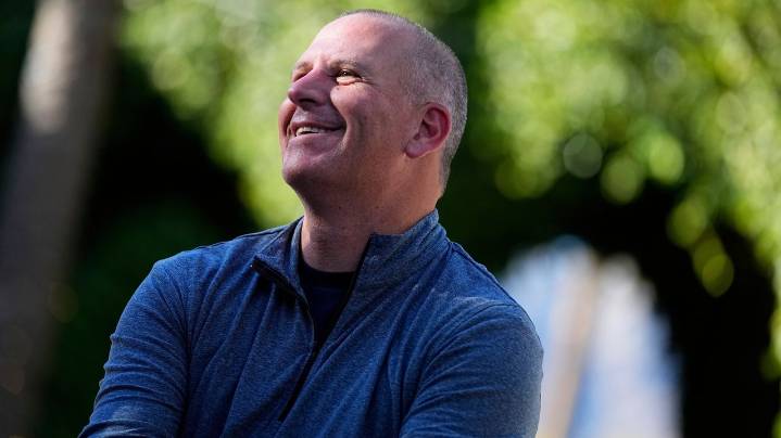 Athletics general manager David Forst receives a new contract for next season