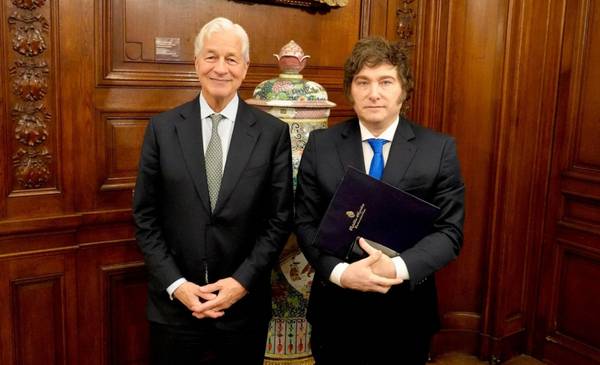 Milei se reunió con el CEO de JP Morgan y un grupo de empresarios: "Fue una reunión excelente"