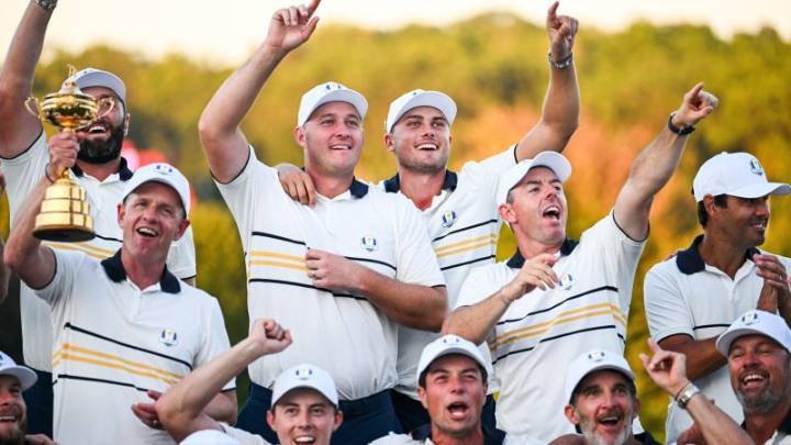 Fans insulting players is not ‘the way forward’ at the Ryder Cup, says victorious Europe player Tyrell Hatton