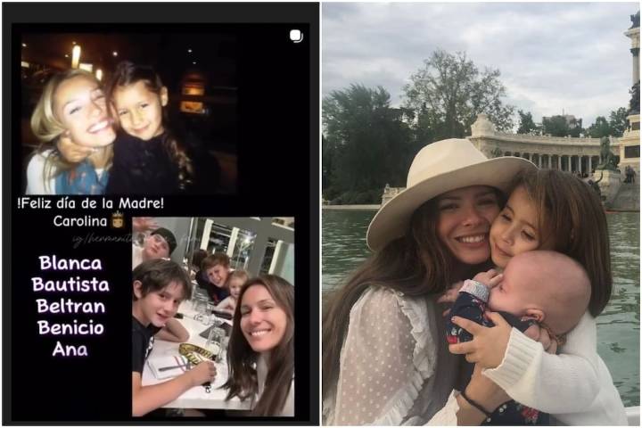 Del emotivo video de Pampita a las fotos retro de La China Suárez por el Día de la Madre
