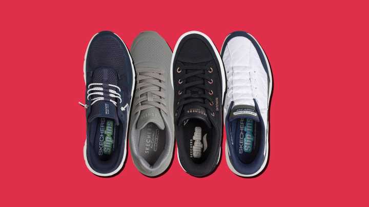 Shop Skechers Wide Fit shoes for superb comfort all day long