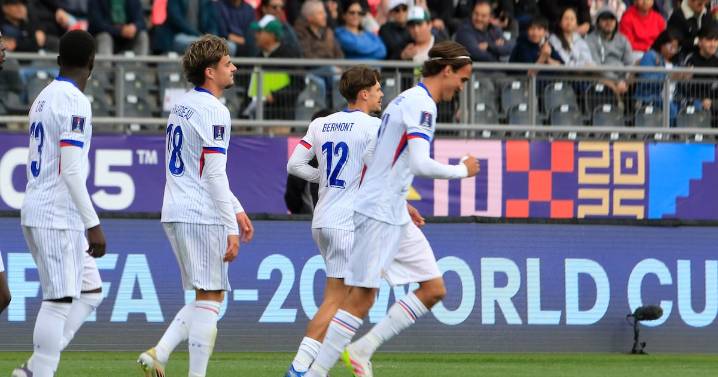 Francia golea a Nueva Caledonia y clasifica como mejor tercero a los octavos de final del Mundial Sub 20
