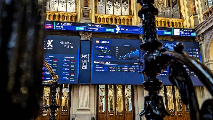 El IBEX supera los 15.600 puntos por primera vez desde 2007
