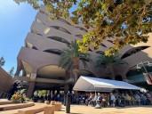 Riverside City Hall marks 50 years with festivities, reminiscing