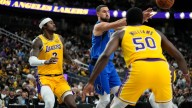 Lakers’ Jarred Vanderbilt exits preseason game with left quad contusion