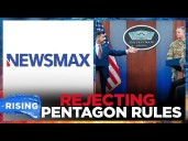 Newsmax, MSM Outlets REFUSE To Sign Pentagon Rules; John Oliver SLAMS Bari Weiss, CBS