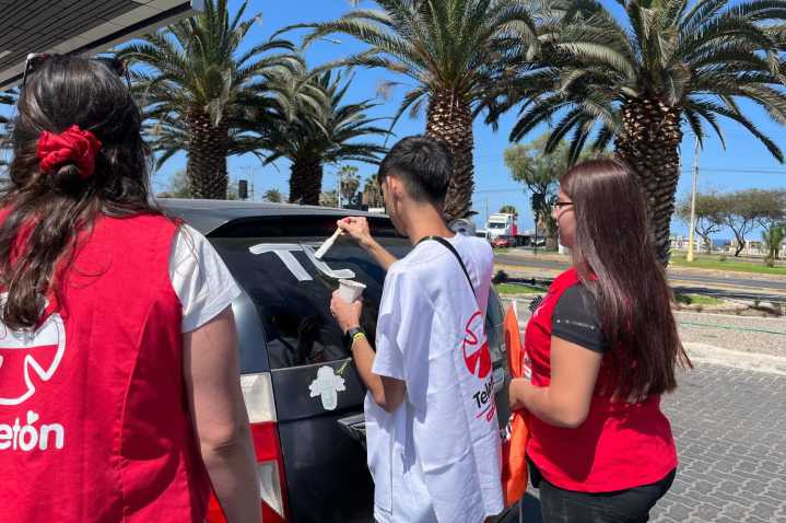 La Pintatón marca el inicio del último mes de preparativos para Teletón