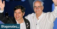 Kicillof: “Siempre vamos a elegir estar con los vecinos antes que viajar a Washington”