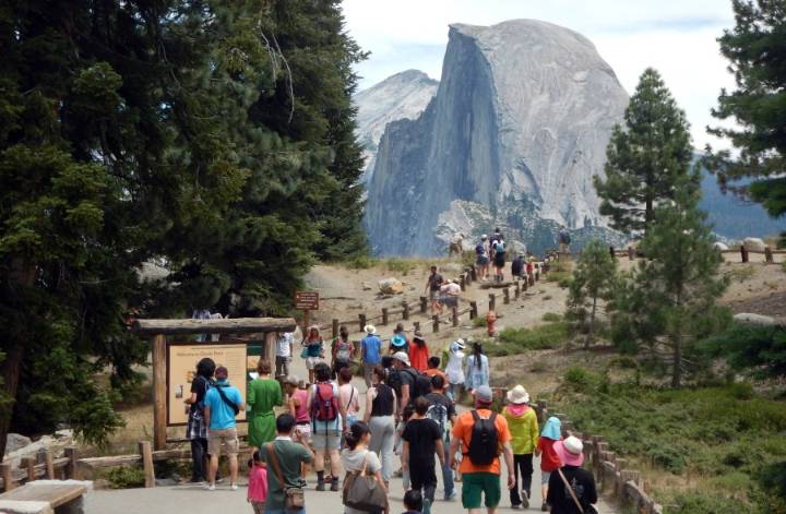 Illegal BASE jumpers, squatters takeover Yosemite amid government shutdown