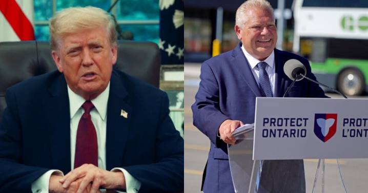 Le da frío; Canadá retirará el anuncio de Ronald Reagan que rompió las negociaciones con Estados Unidos